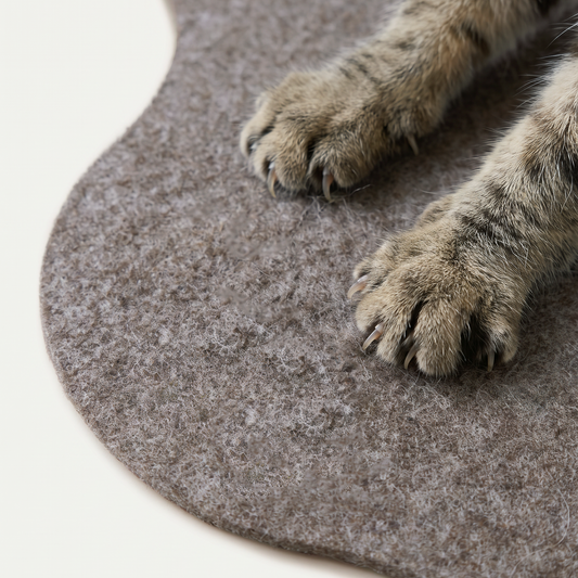 Le feutre est-il une bonne matière pour les chats qui font leurs griffes?