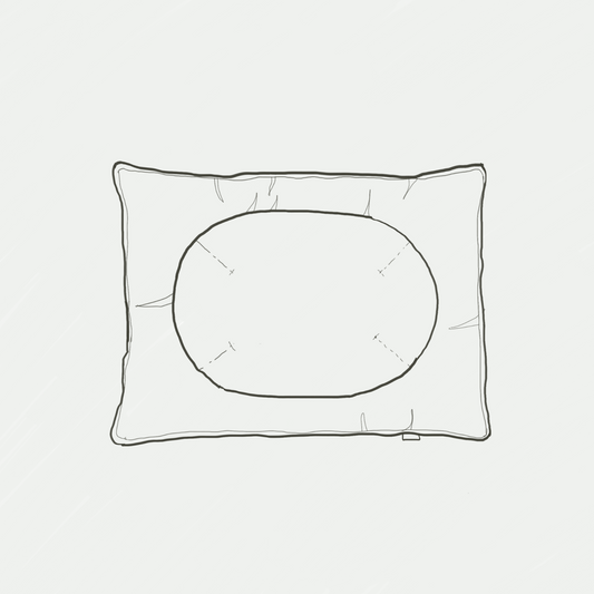 FAIT SUR COMMANDE Coussin premium | Confort minimaliste pour chats et chiens | MATT™