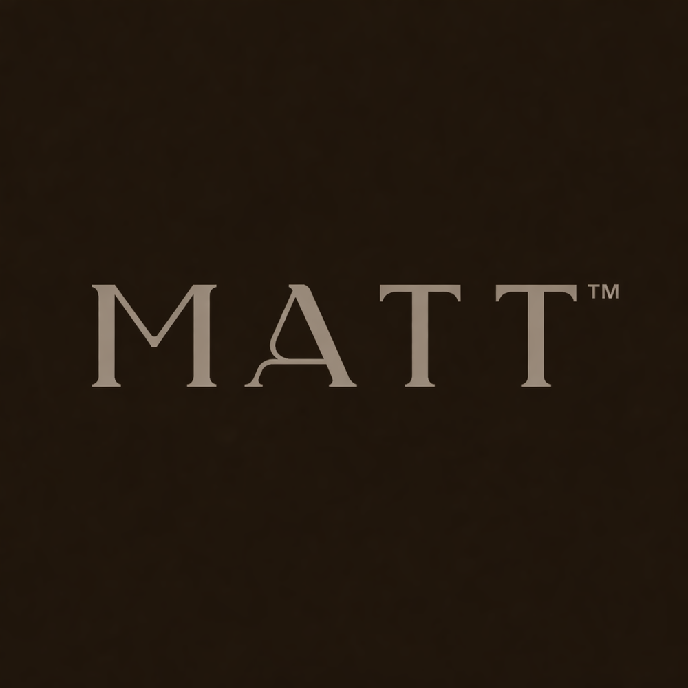 Pourquoi MATT™? Tout commence à plat.