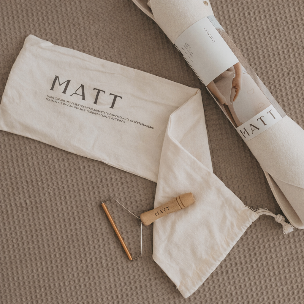 Pet Basket in Wool Felt 20×15 | MATT™