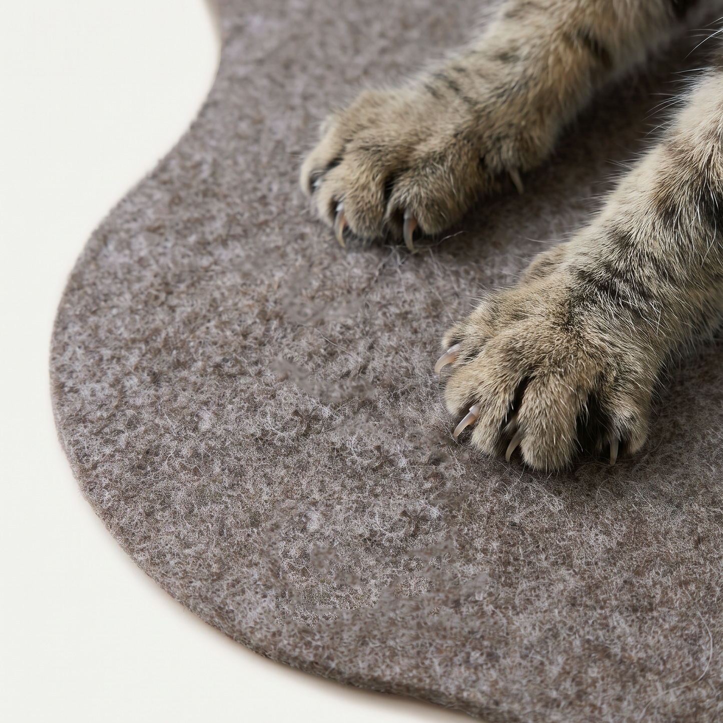Wool Felt Cat Scratching Mat | Minimalist Cat Scratcher | MATT™